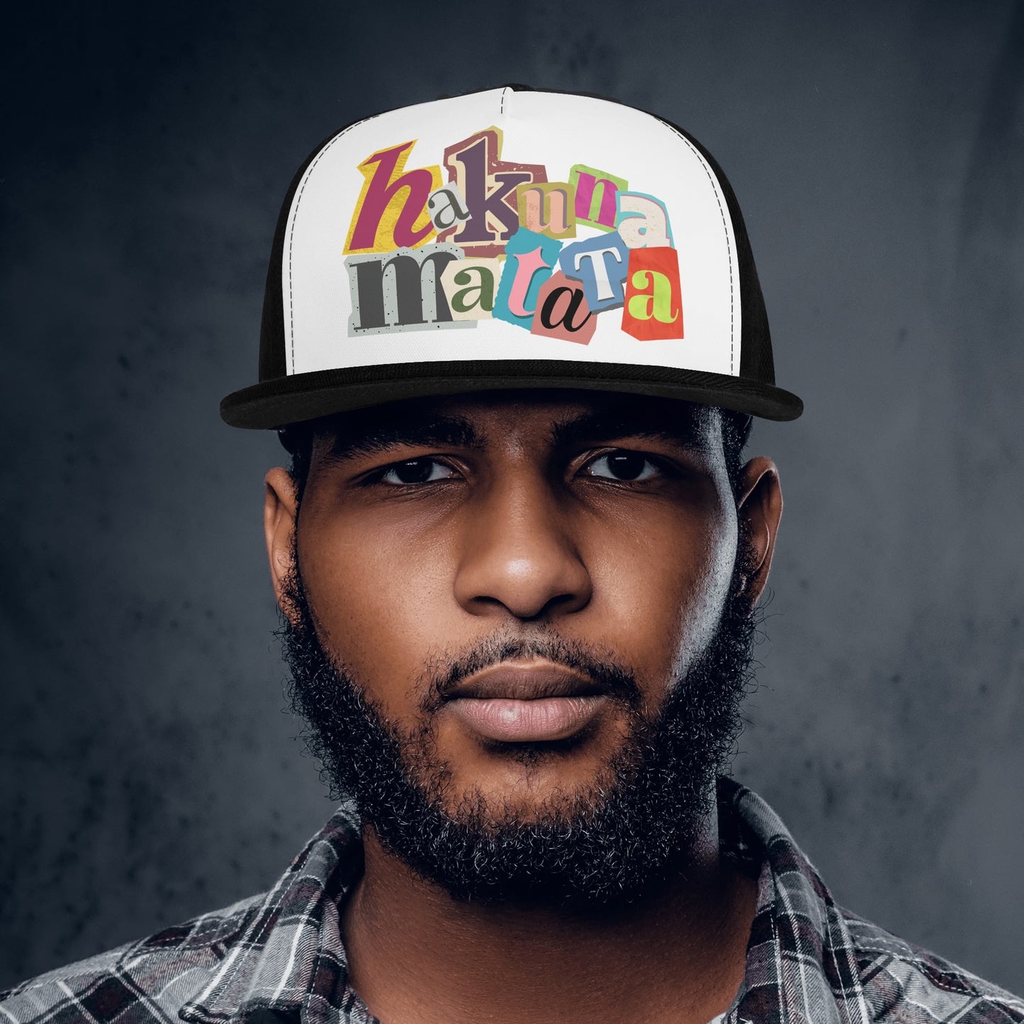 Hakuna Matata Front Printing Casual Hip-hop Hats