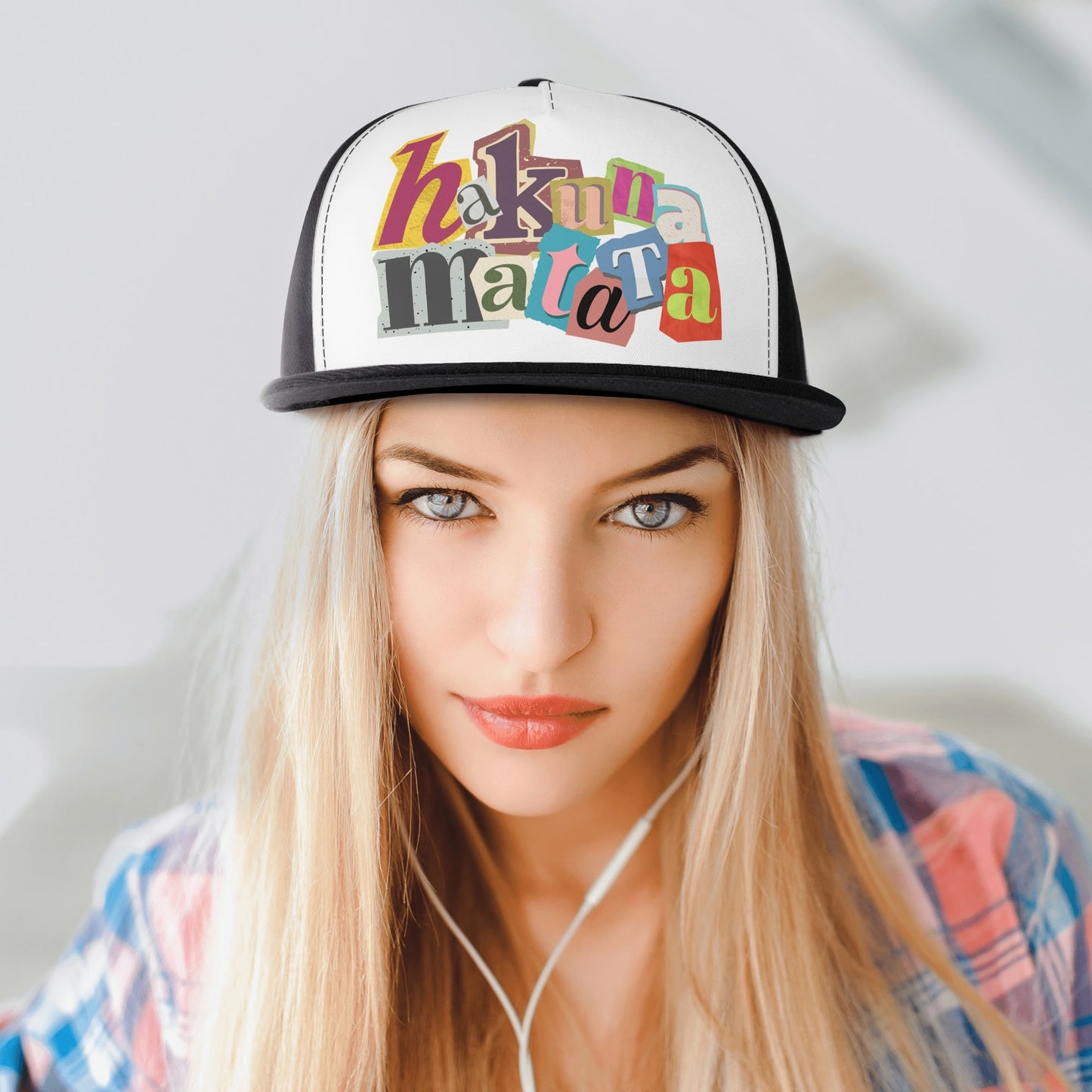 Hakuna Matata Front Printing Casual Hip-hop Hats