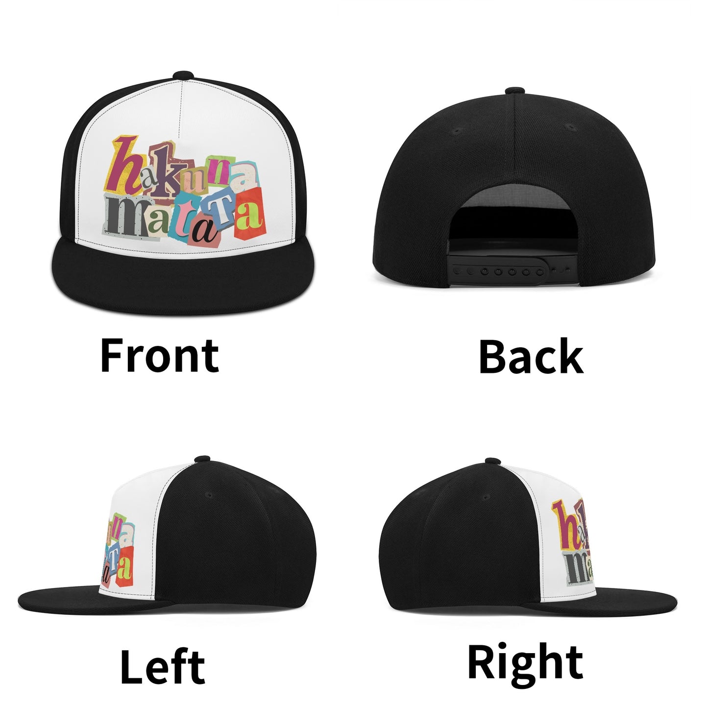 Hakuna Matata Front Printing Casual Hip-hop Hats