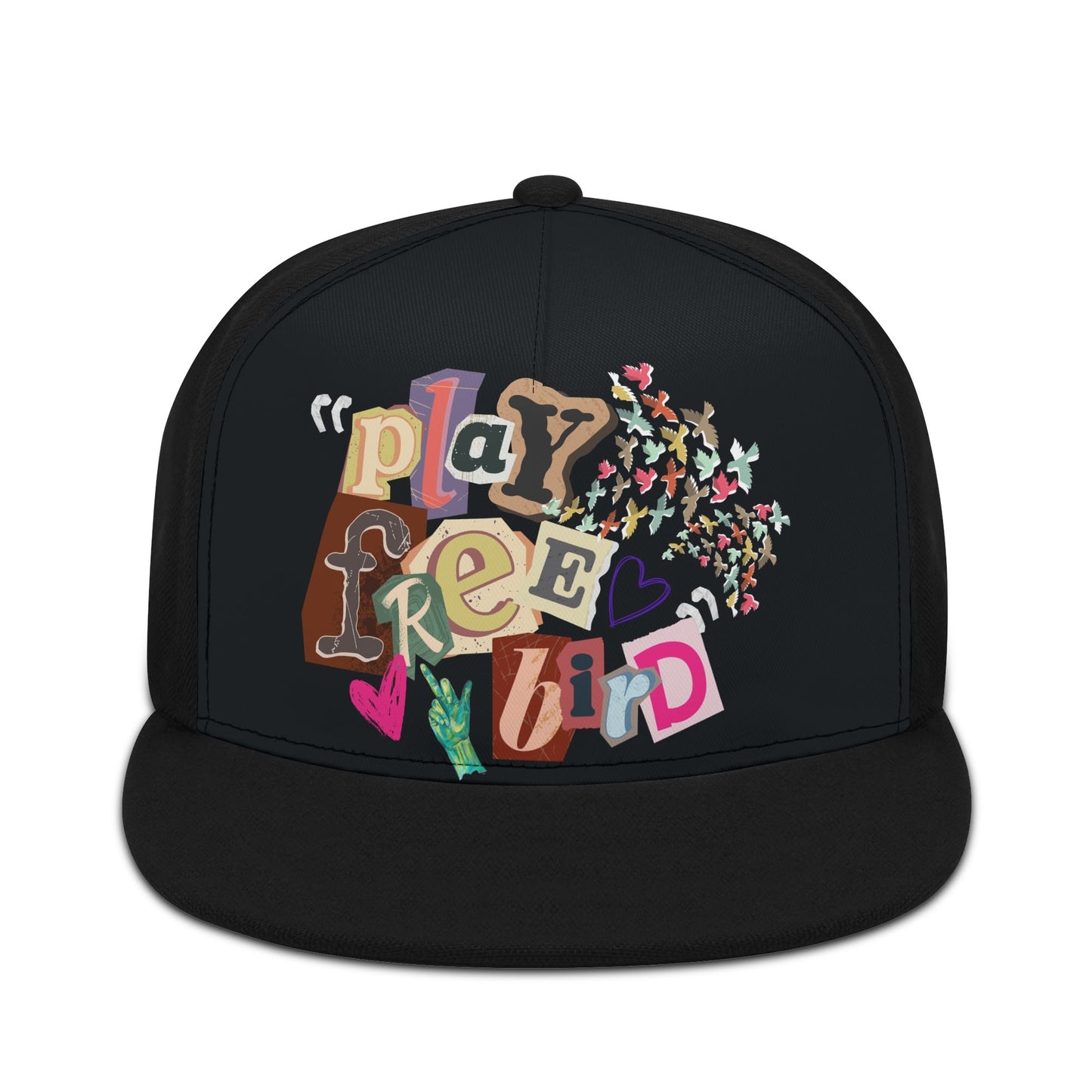 Freebird Front Printing Casual Hip-hop Hats