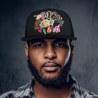Freebird Front Printing Casual Hip-hop Hats