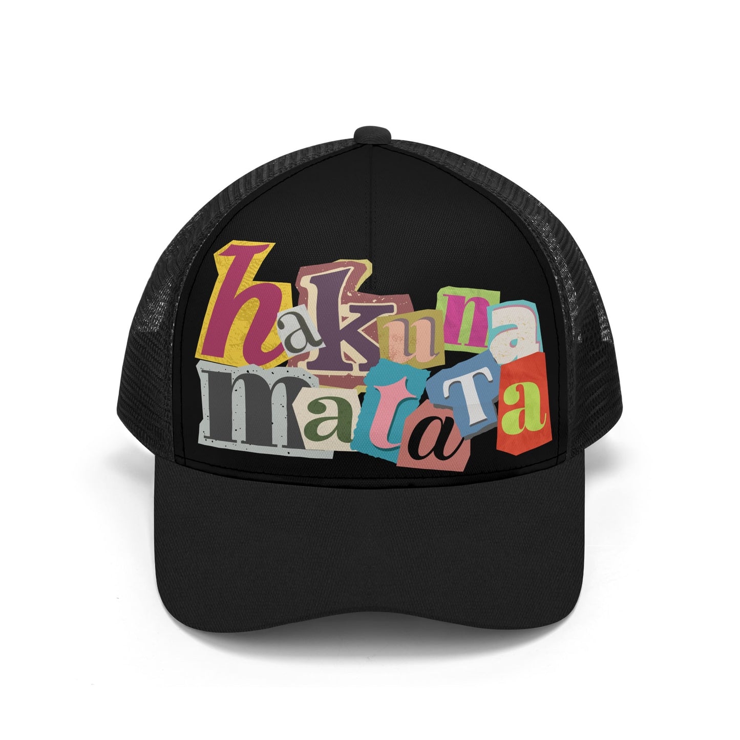 Hakuna Matata Front Printing Mesh Trucker Hats