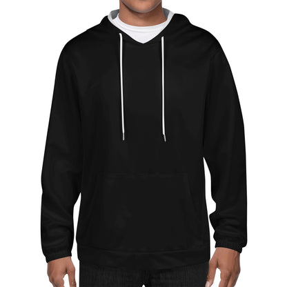 Play Wagon Wheel Mens Lightweight All Over Print Hoodie