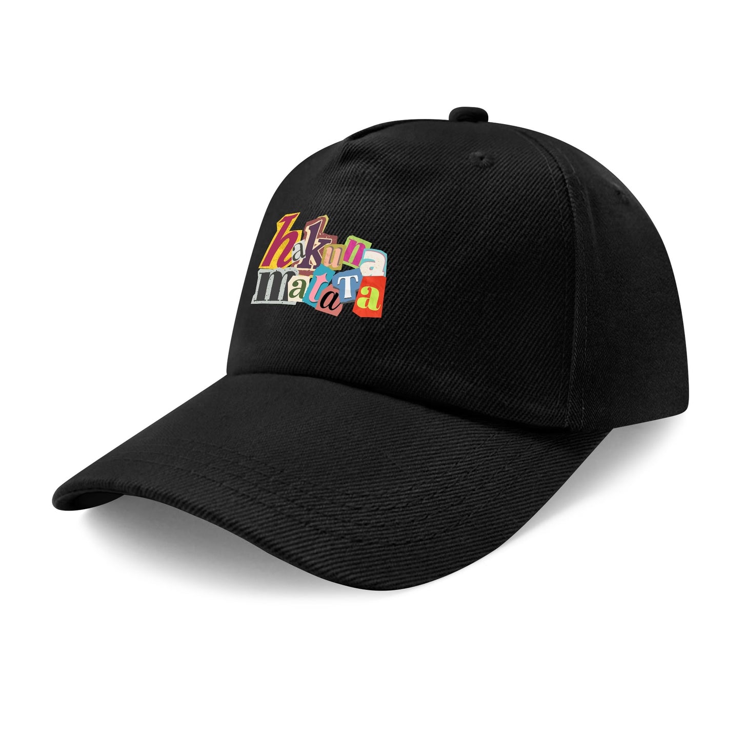 Hakuna Matata Custom Outdoor Baseball Cap Sun Hat with Front Printed