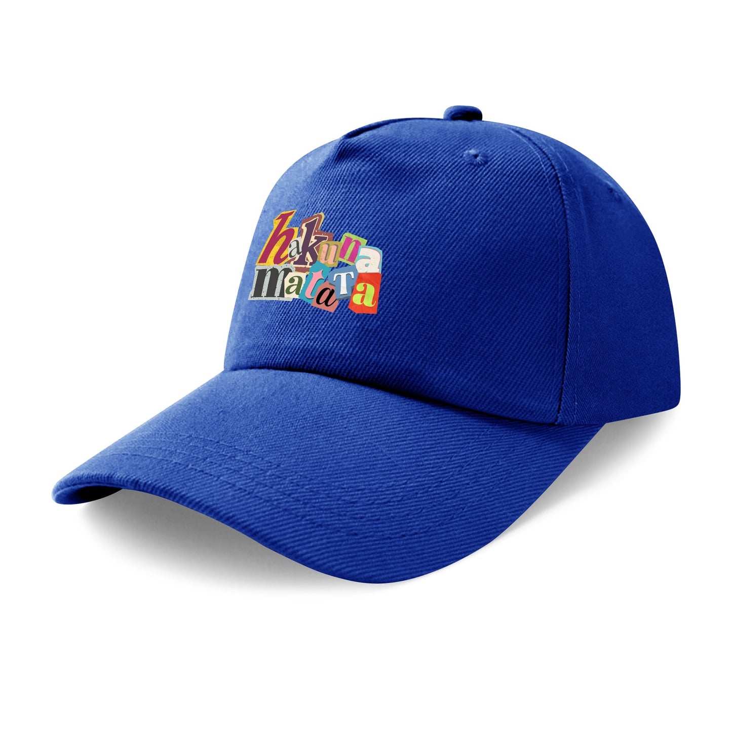 Hakuna Matata Custom Outdoor Baseball Cap Sun Hat with Front Printed