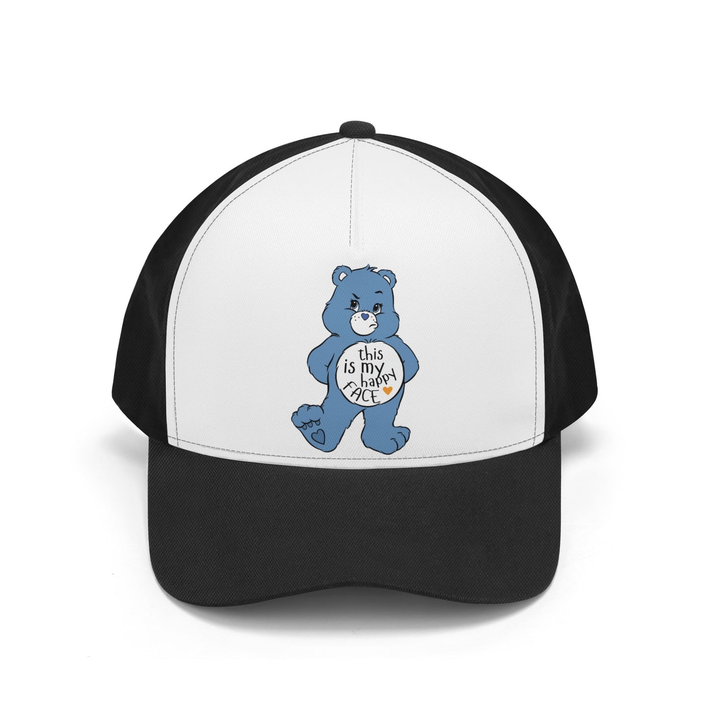Happy Face Front Printing Baseball Cap