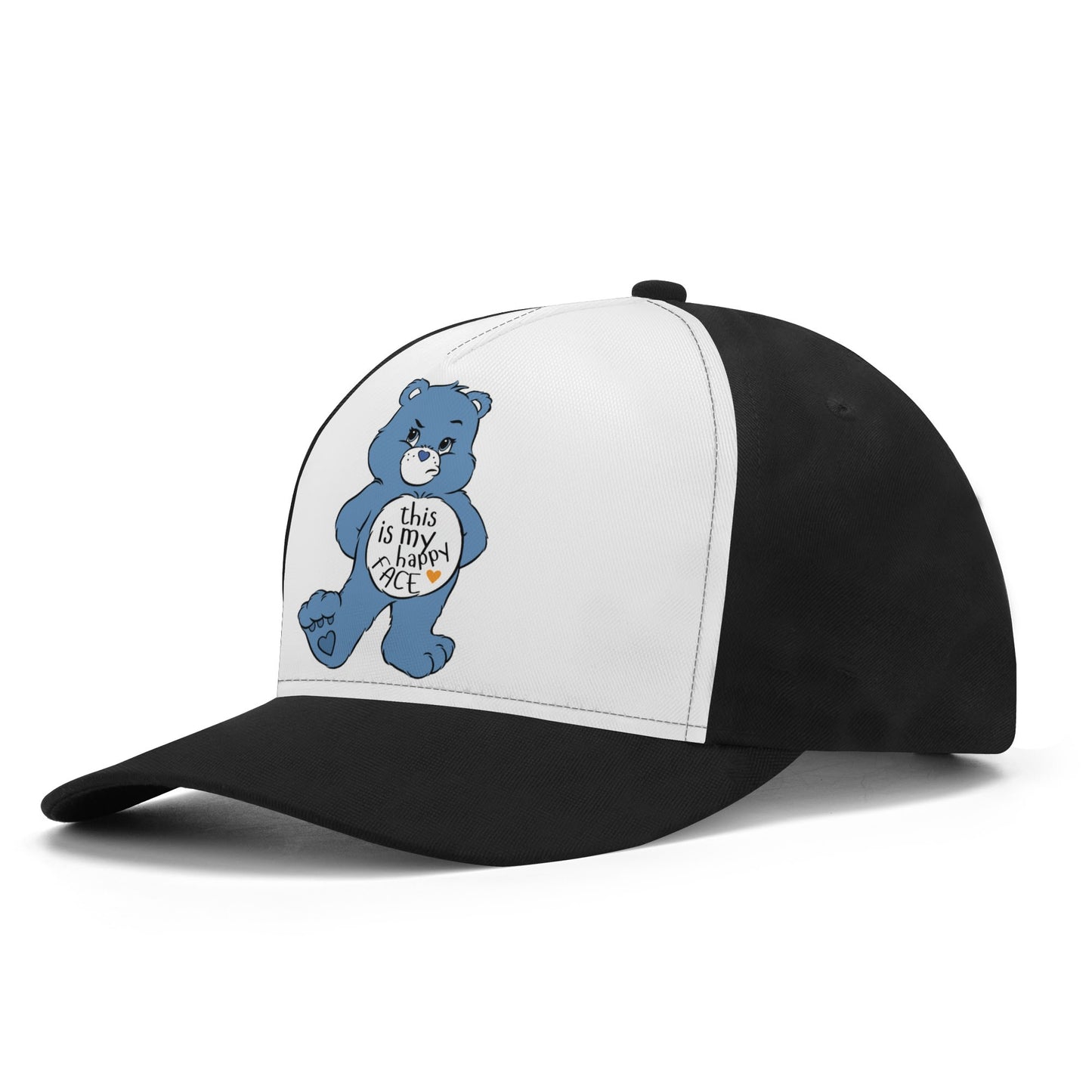 Happy Face Front Printing Baseball Cap