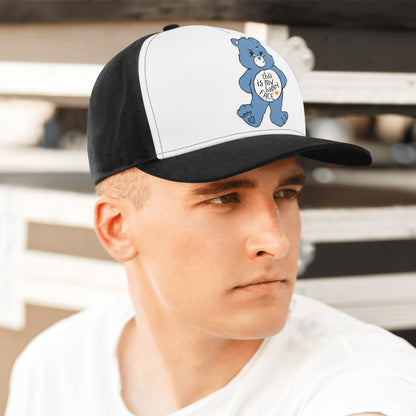 Happy Face Front Printing Baseball Cap