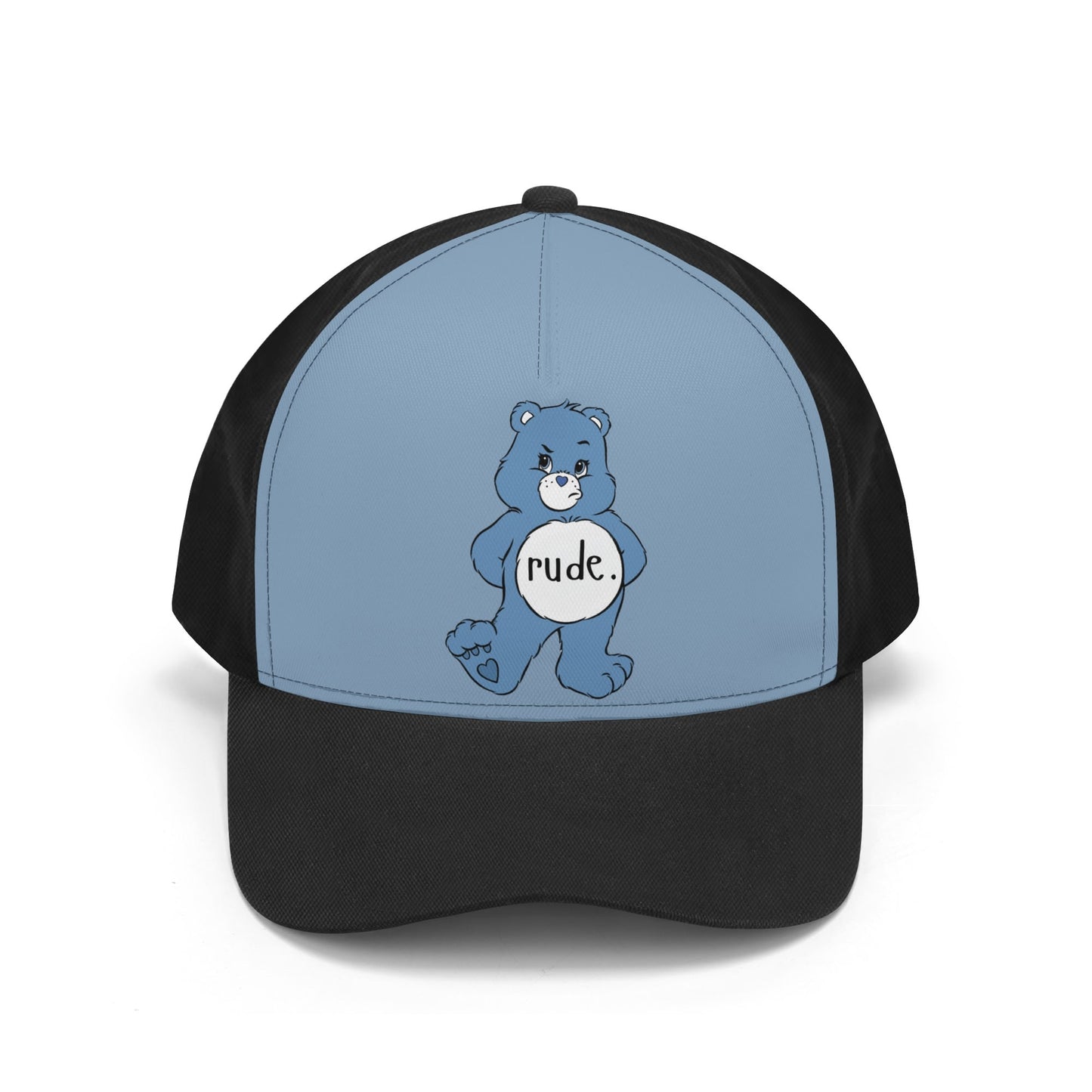 Rude Front Printing Trucker Cap