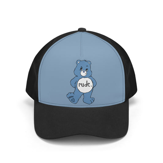 Rude Front Printing Trucker Cap