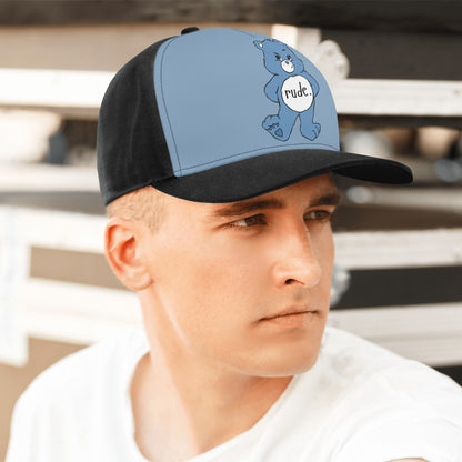 Rude Front Printing Trucker Cap