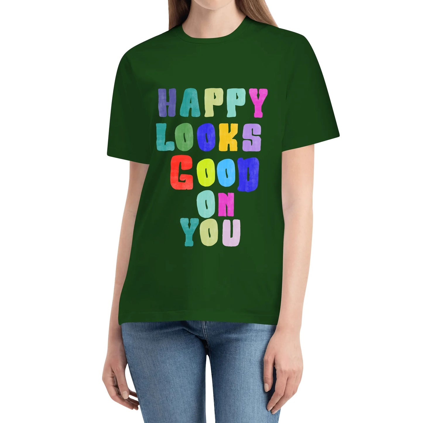 "HAPPY Look GOOD"Unisex T Shirt