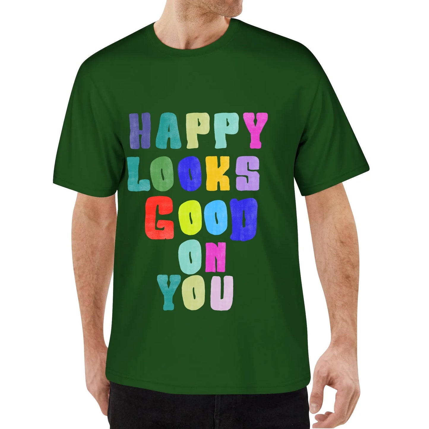 "HAPPY Look GOOD"Unisex T Shirt