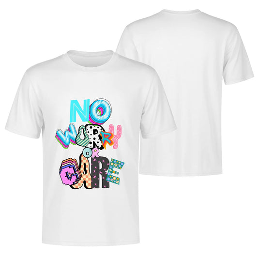 "No Worry or Care" Unisex T Shirt