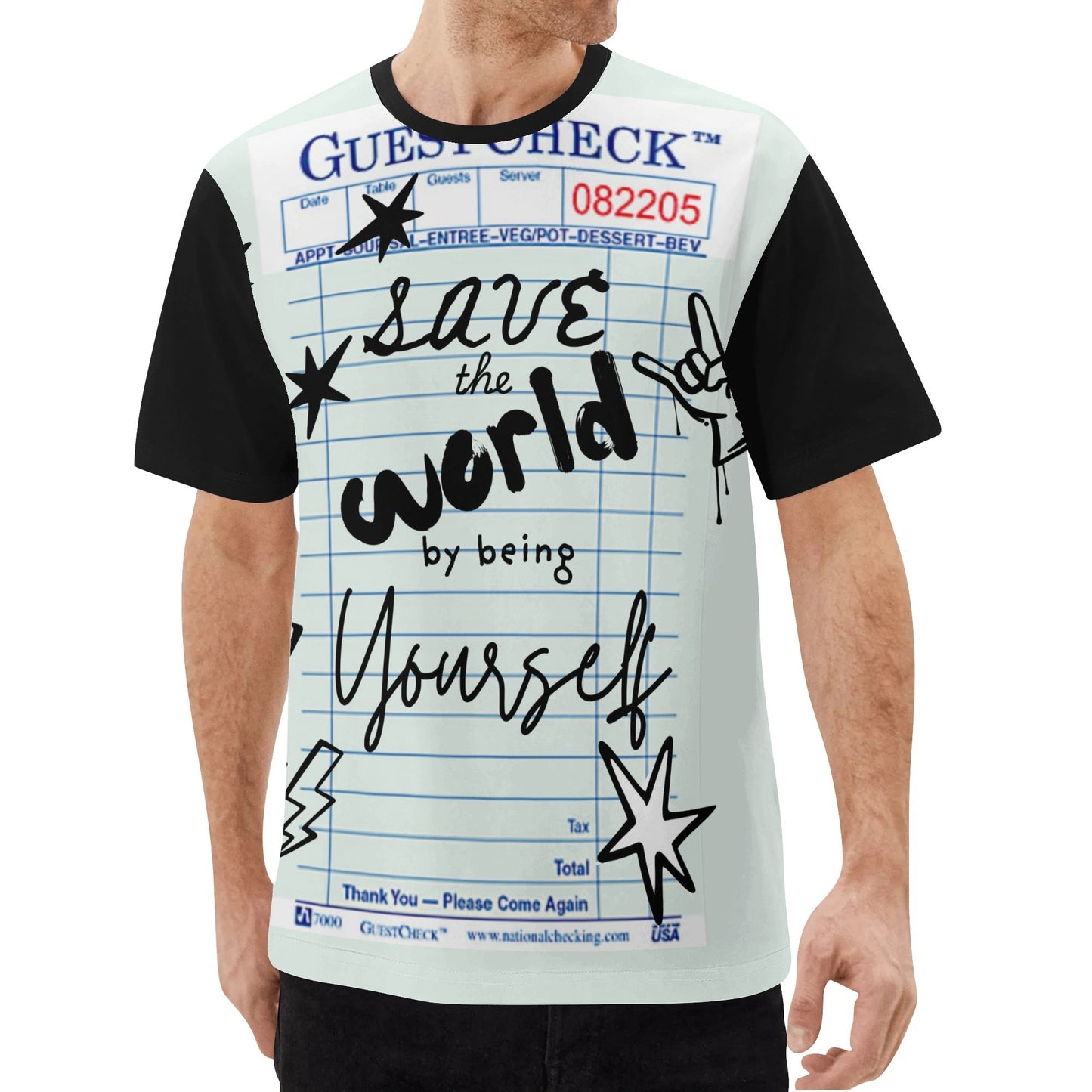 "Save the World (graffiti) Unisex Graphic Tee