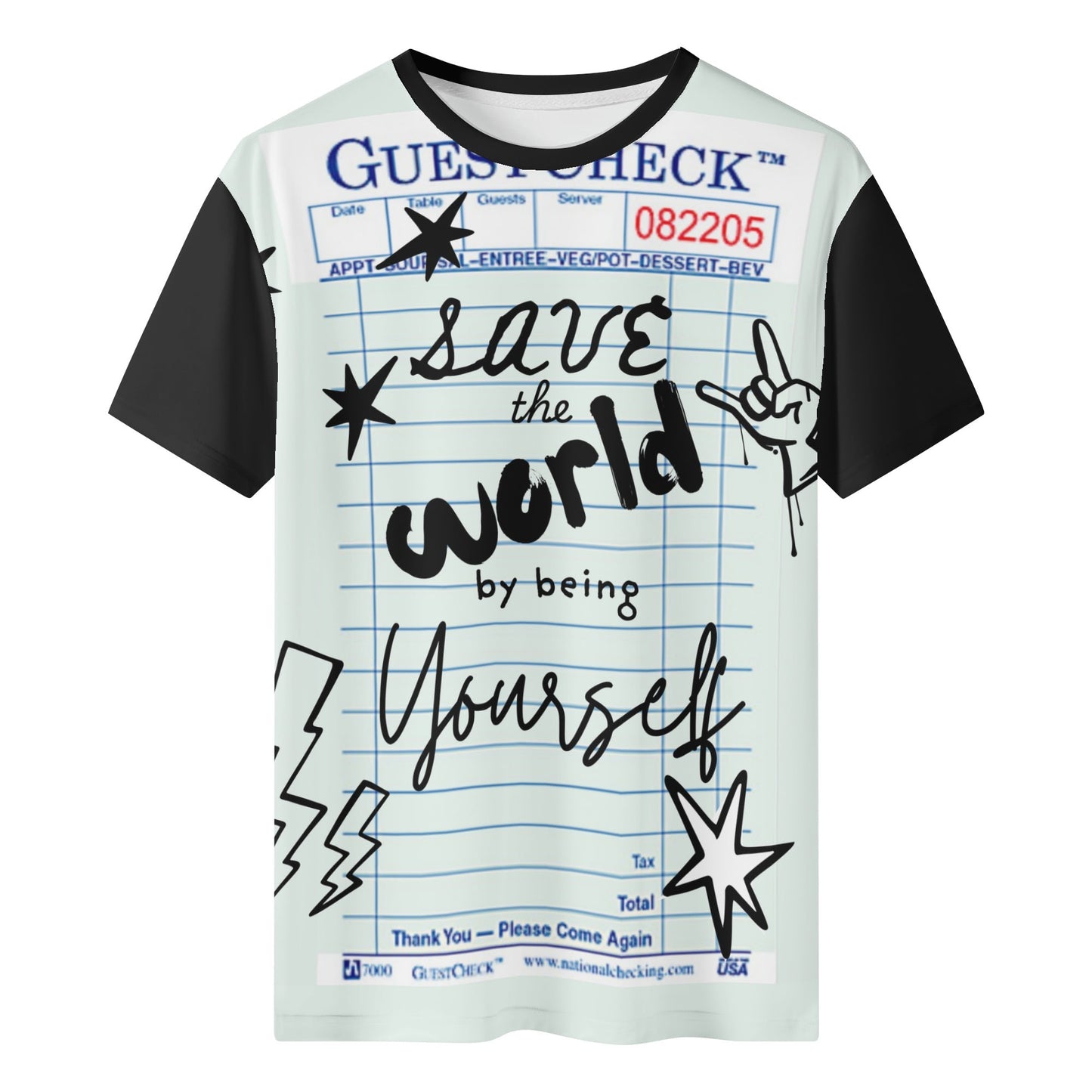 "Save the World (graffiti) Unisex Graphic Tee