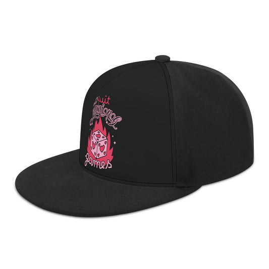 "Quit Playin Games" Casual Flat Billed Hat