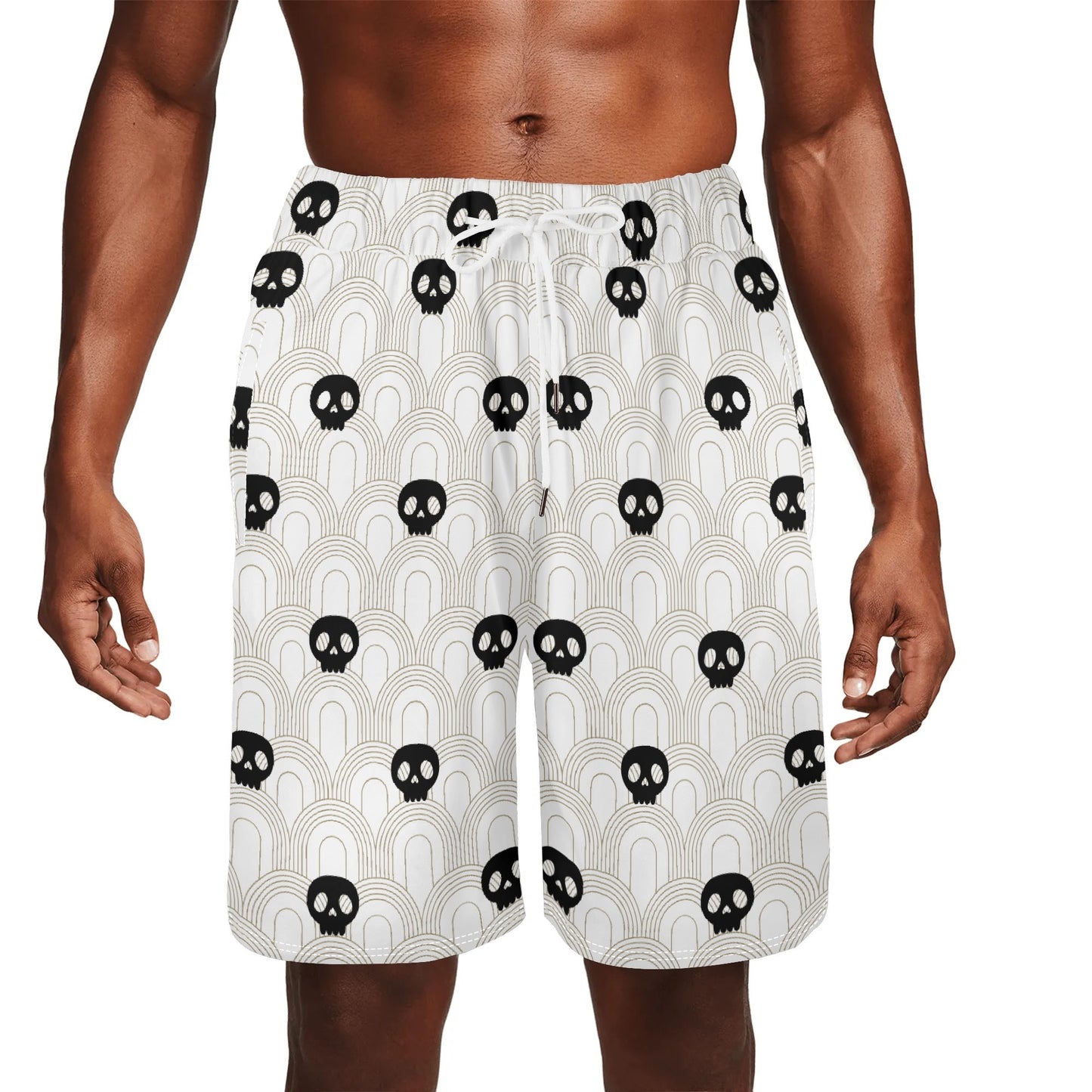 "You Kill Me" Mens  Sea Life Swim Trunks