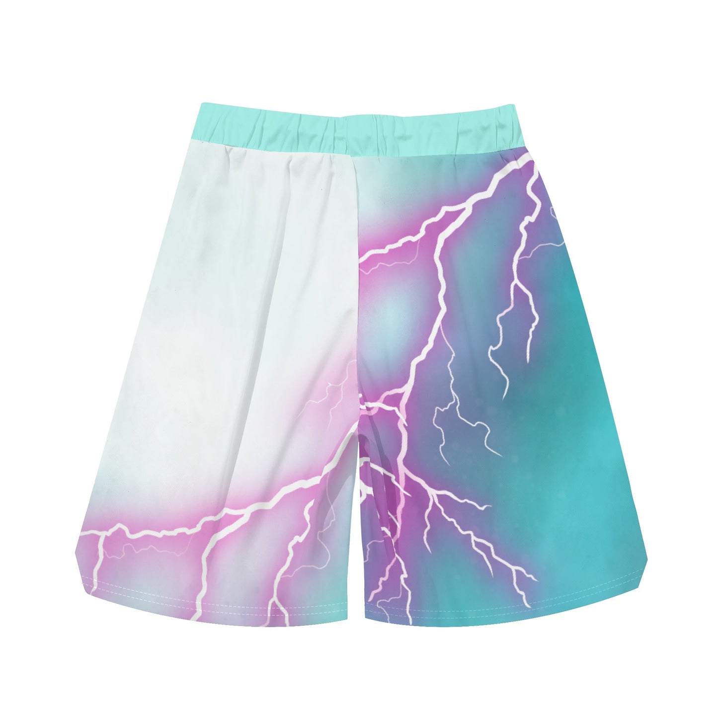 "Lightnin' Strikes" Mens Sea Life Swim Trunks