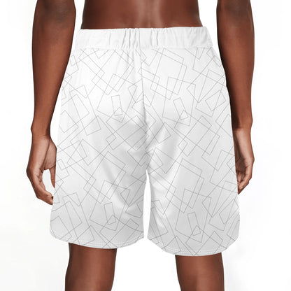 "Geo Skulls" MensSea Life Swim Trunks