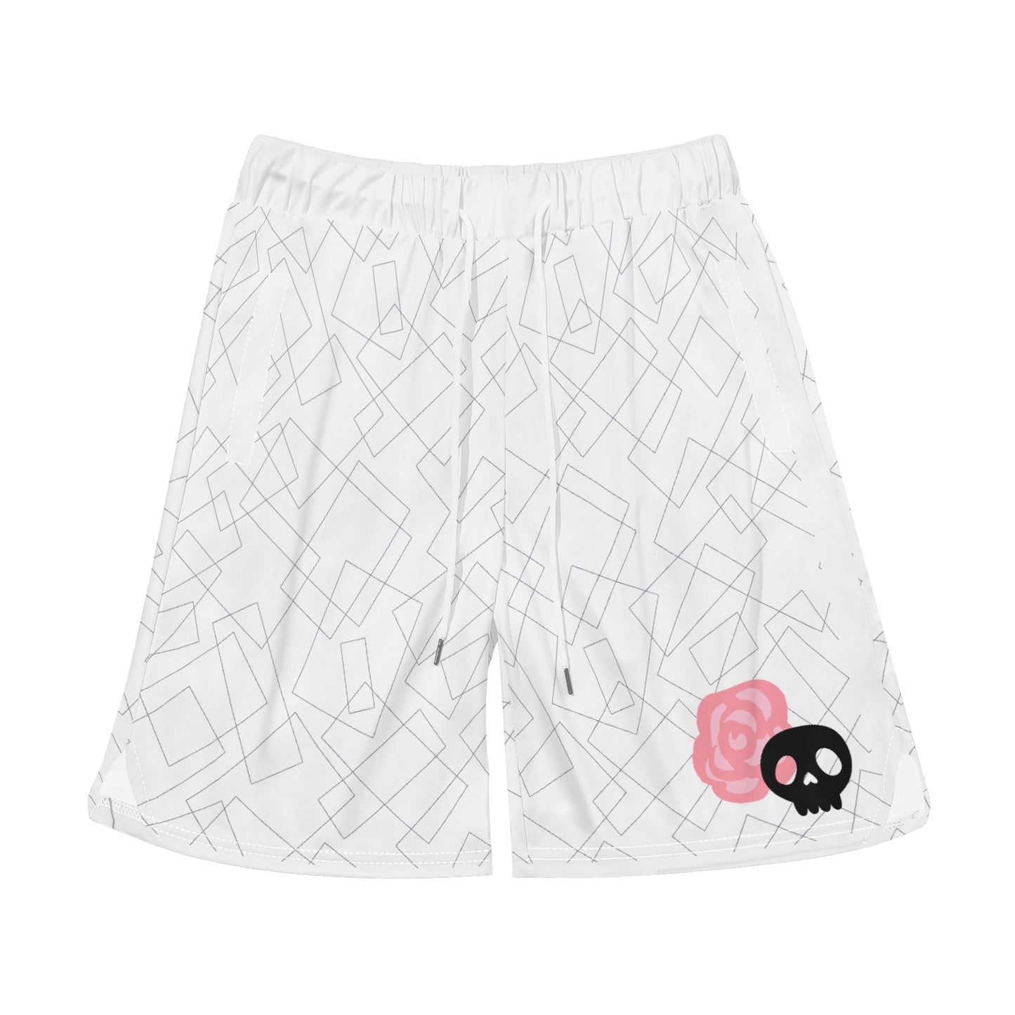 "Geo Skulls" MensSea Life Swim Trunks