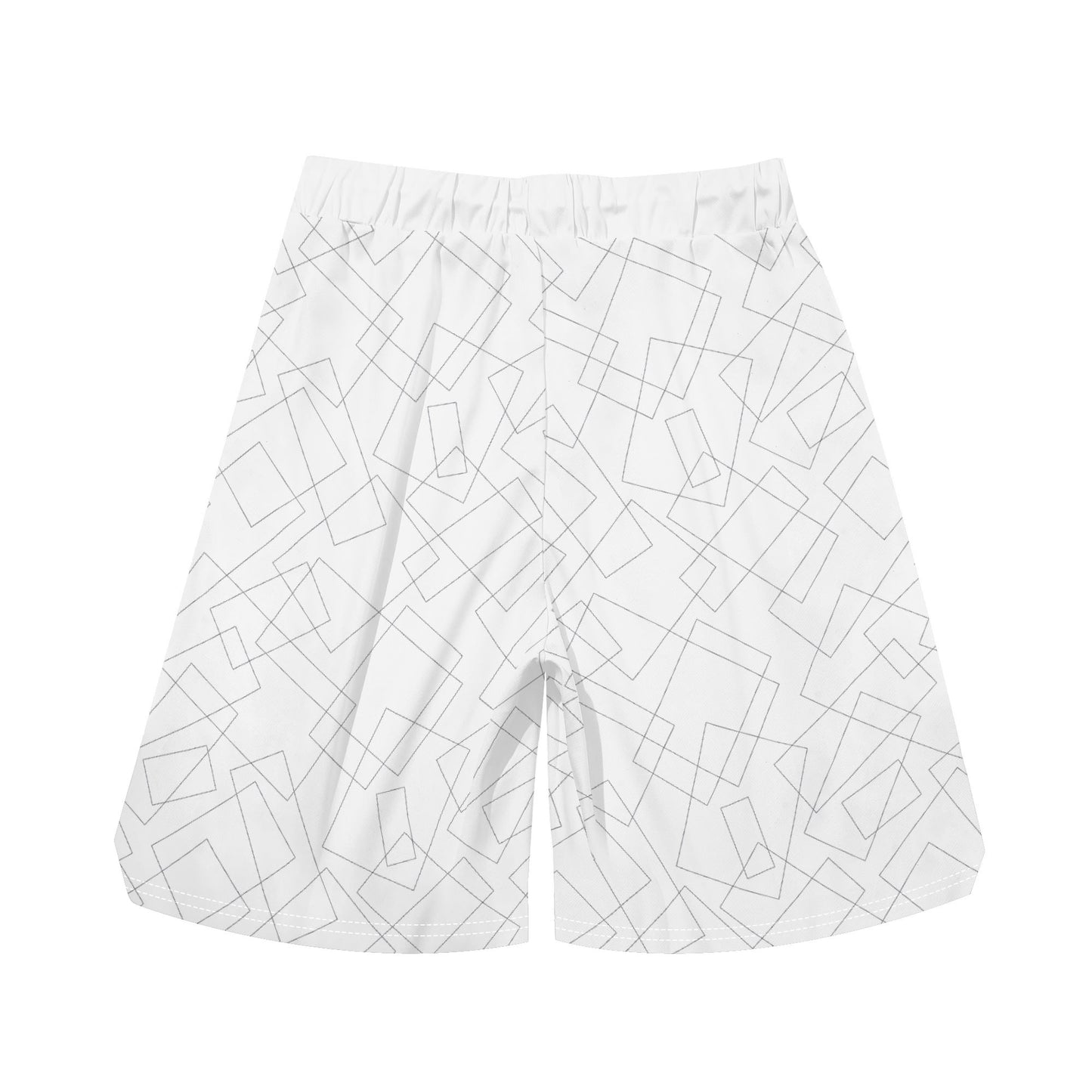 "Geo Skulls" MensSea Life Swim Trunks