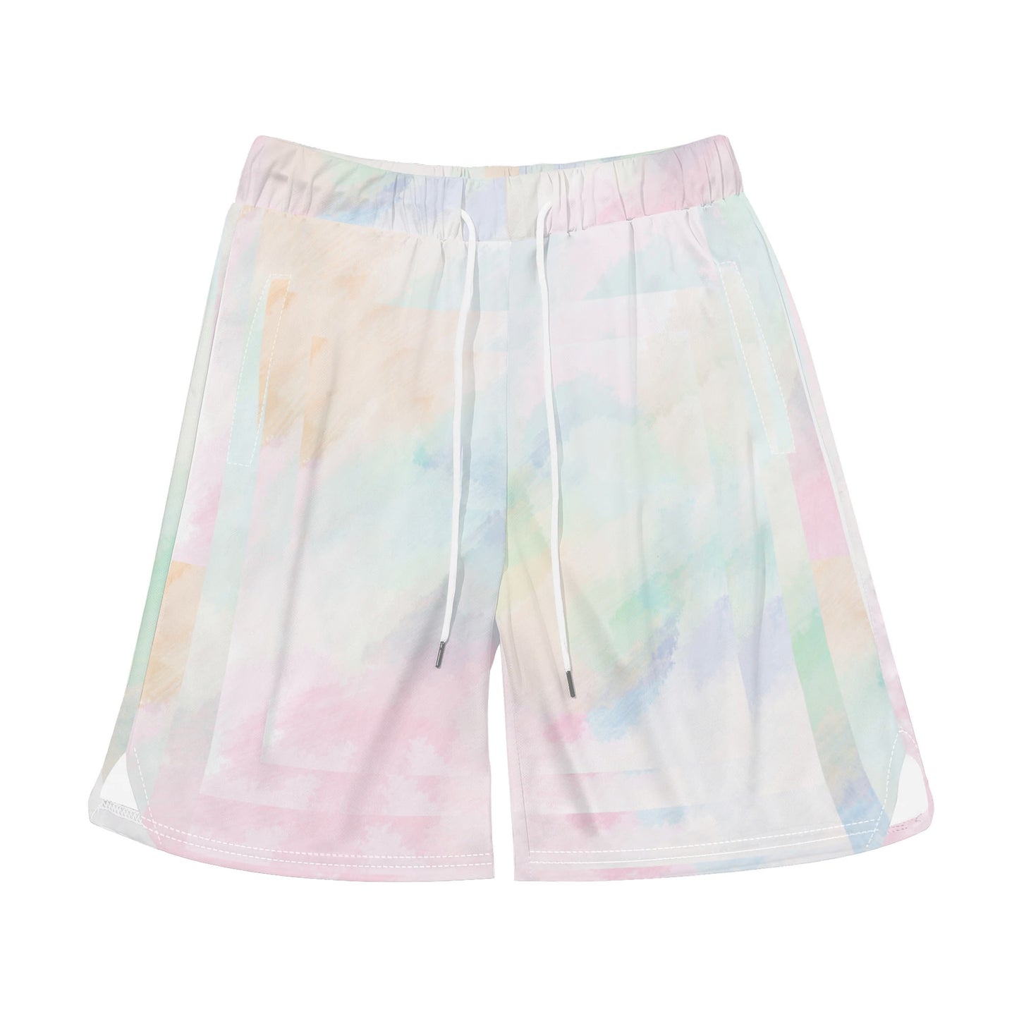"Pastel in Another Dimension" Mens  Sea Life Swim Trunks