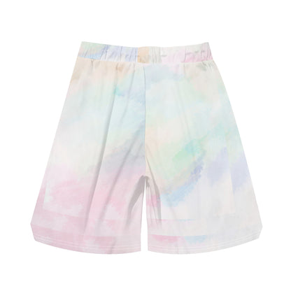 "Pastel in Another Dimension" Mens  Sea Life Swim Trunks