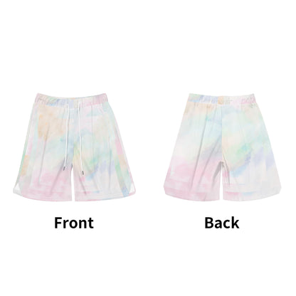 "Pastel in Another Dimension" Mens  Sea Life Swim Trunks