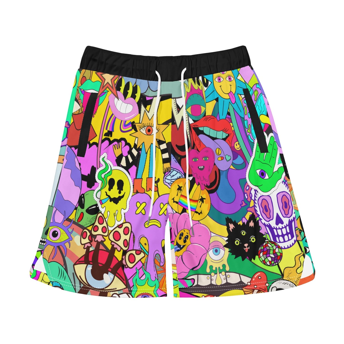 "Colors are Dope" MensSea Life Swim Trunks