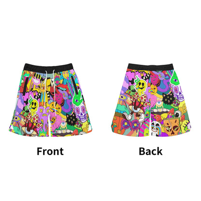 "Colors are Dope" MensSea Life Swim Trunks