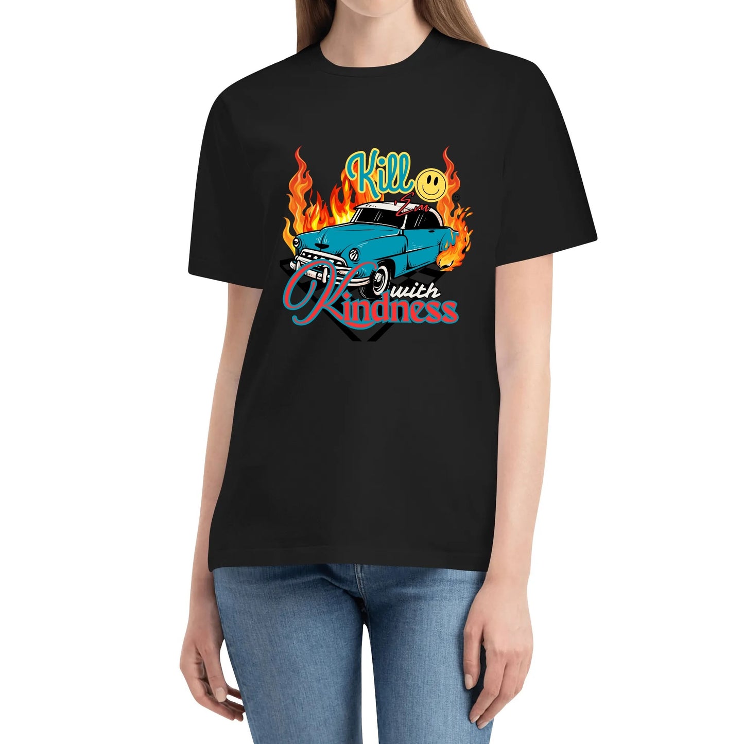 "Kill 'Em with Kindness" Unisex Graphic Tee
