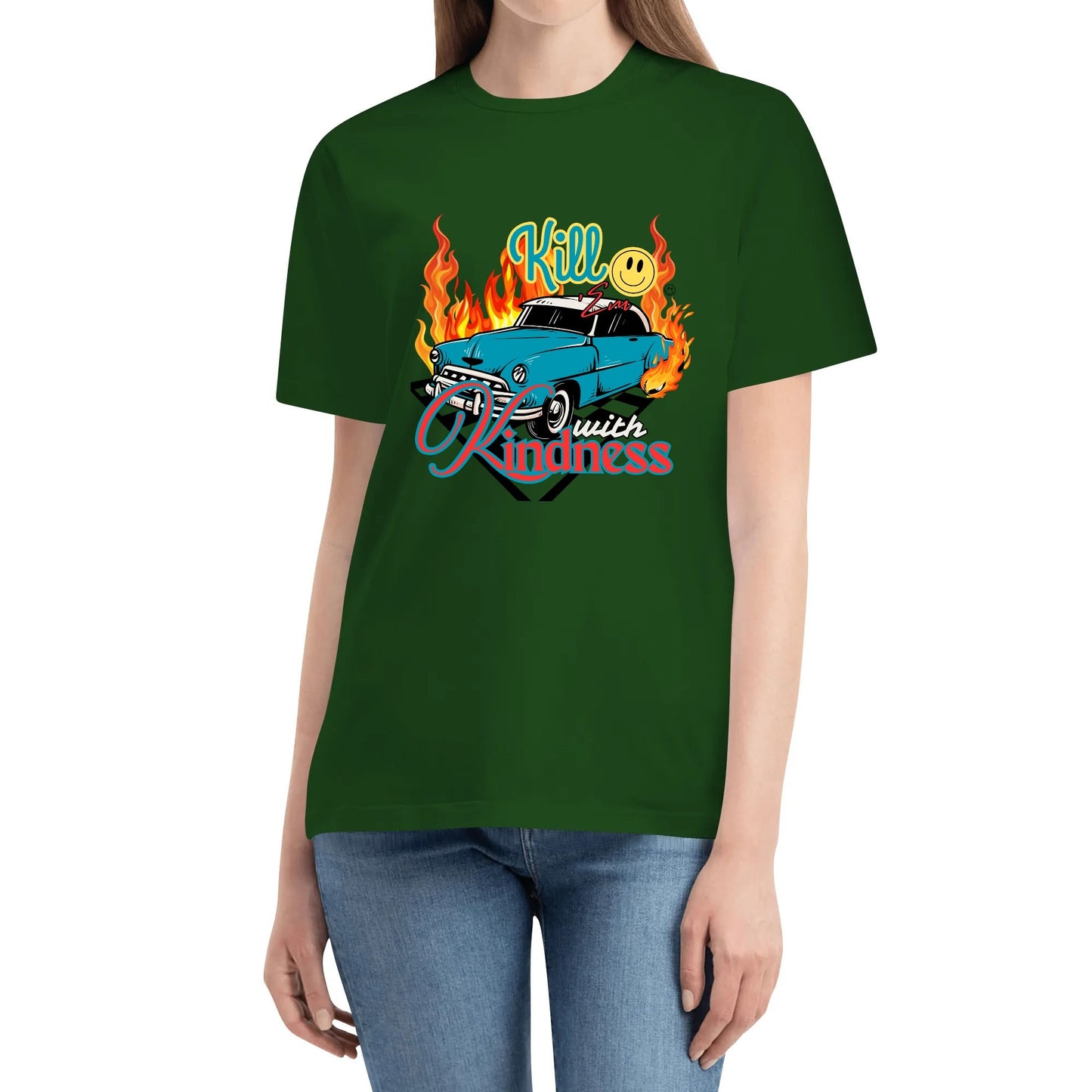 "Kill 'Em with Kindness" Unisex Graphic Tee