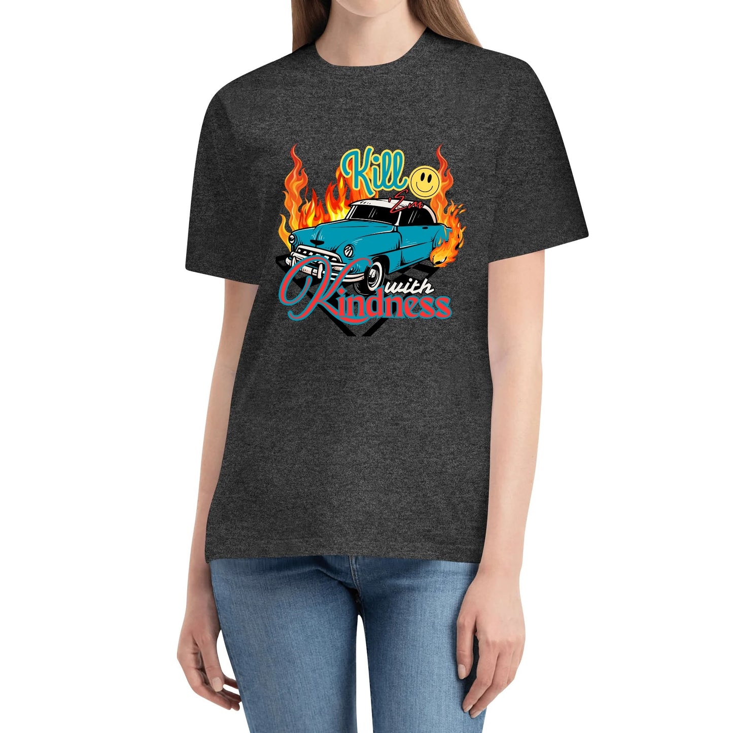 "Kill 'Em with Kindness" Unisex Graphic Tee