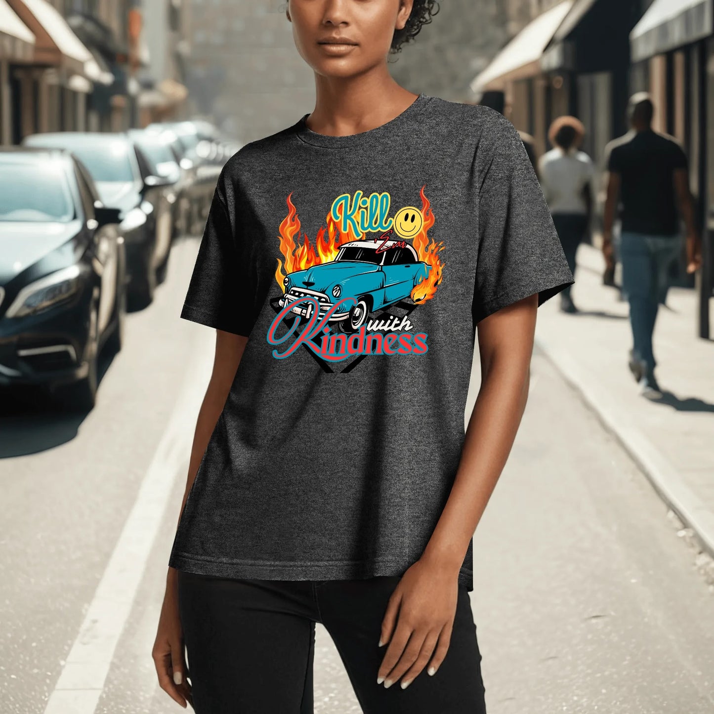 "Kill 'Em with Kindness" Unisex Graphic Tee