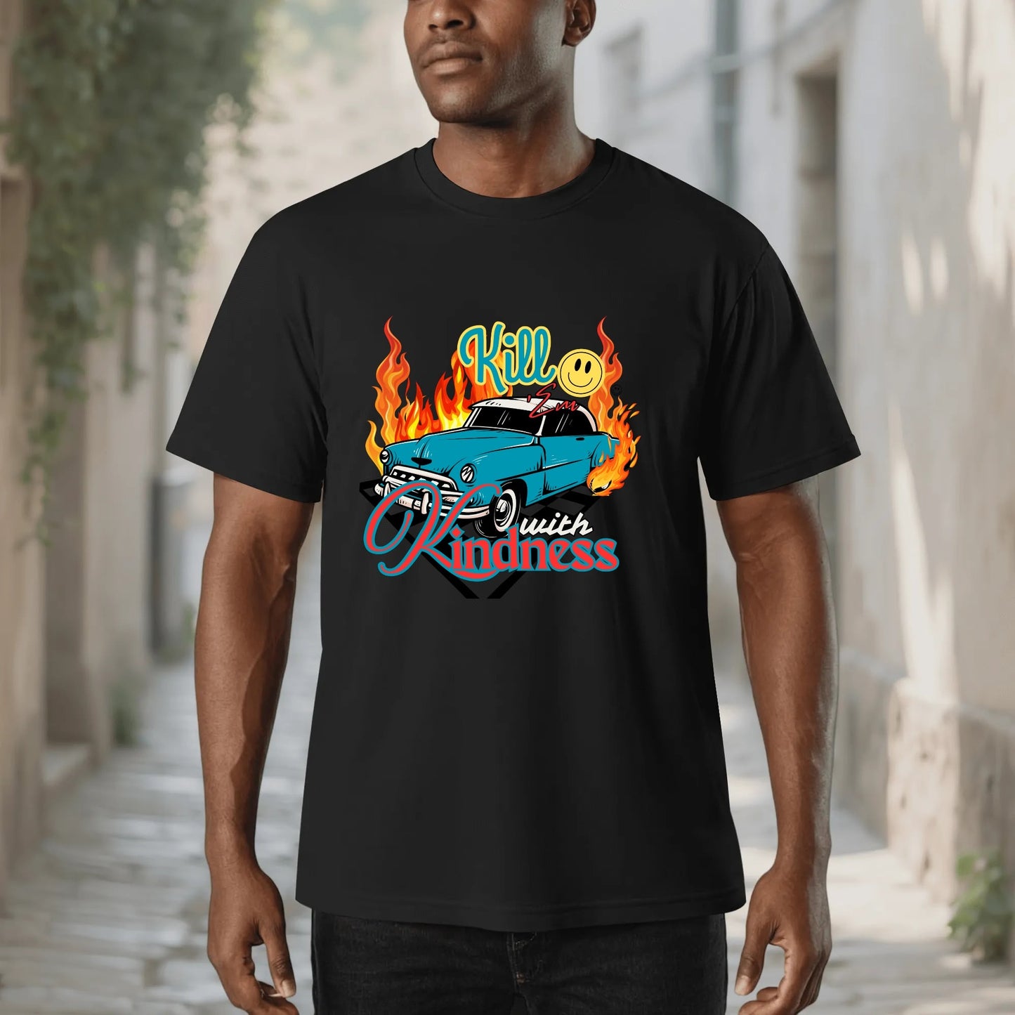"Kill 'Em with Kindness" Unisex Graphic Tee