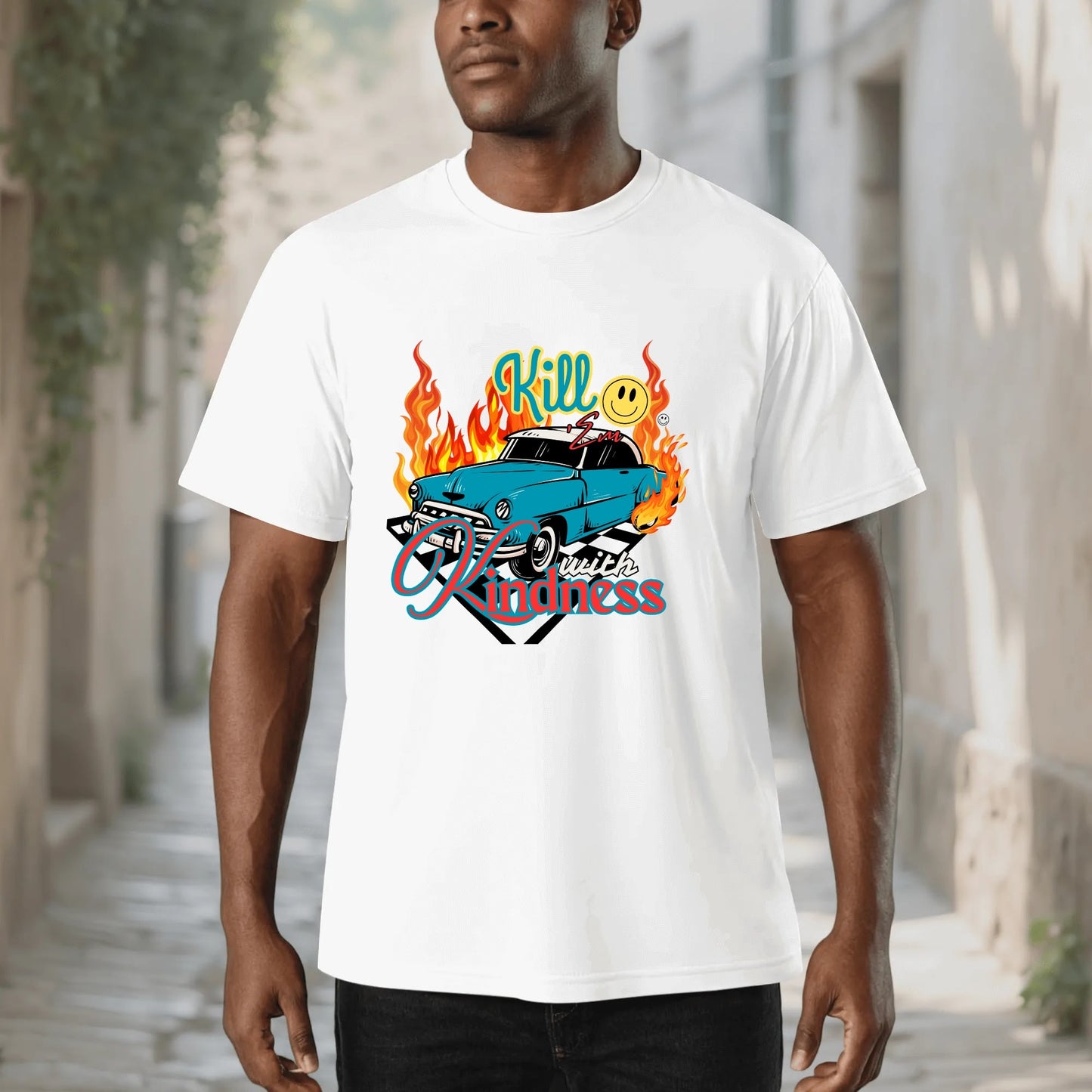 "Kill 'Em with Kindness" Unisex Graphic Tee