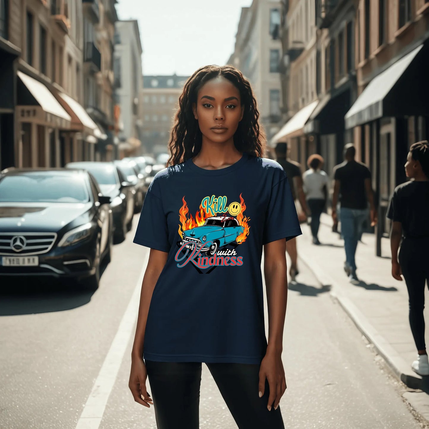 "Kill 'Em with Kindness" Unisex Graphic Tee