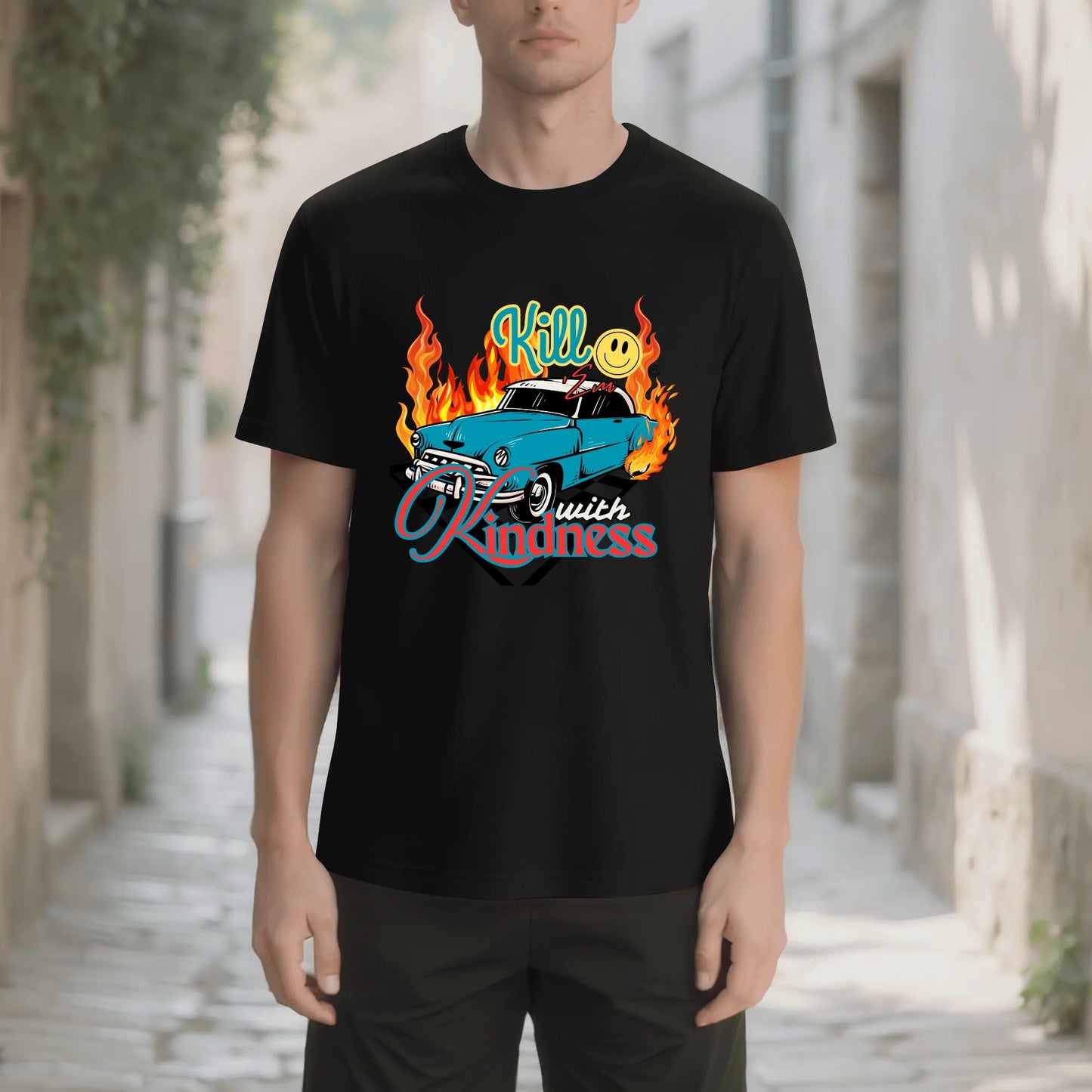 "Kill 'Em with Kindness" Unisex Graphic Tee