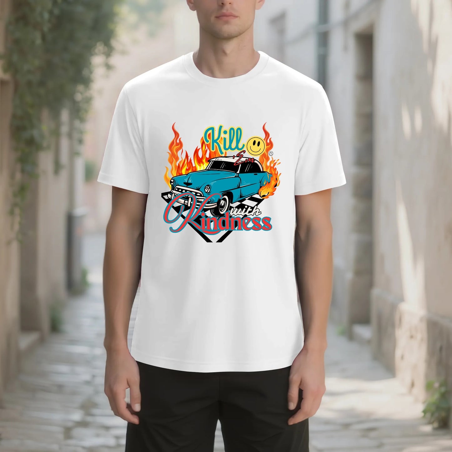 "Kill 'Em with Kindness" Unisex Graphic Tee