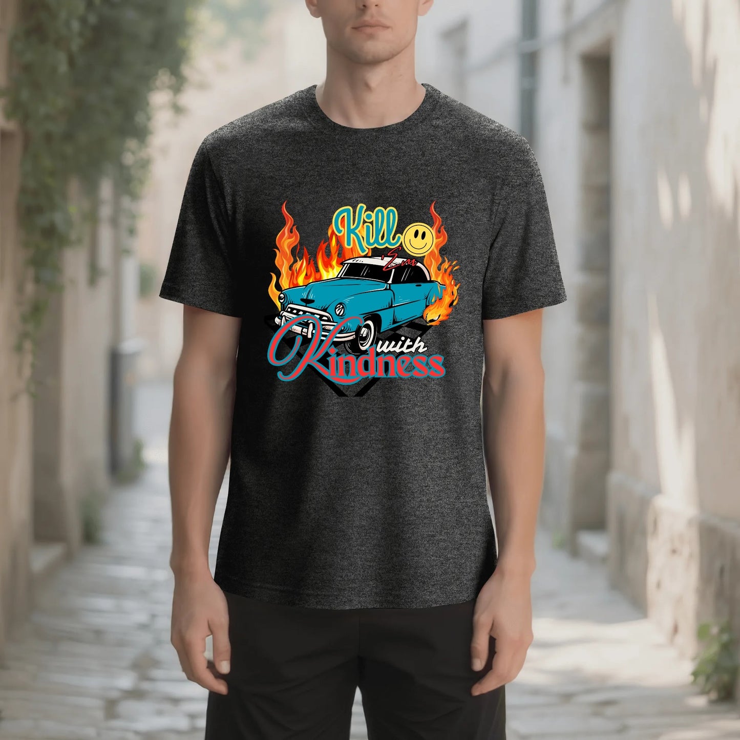 "Kill 'Em with Kindness" Unisex Graphic Tee