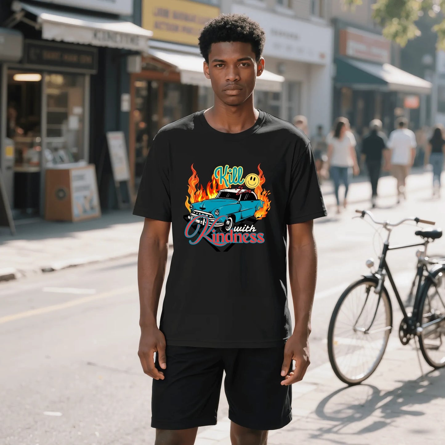 "Kill 'Em with Kindness" Unisex Graphic Tee