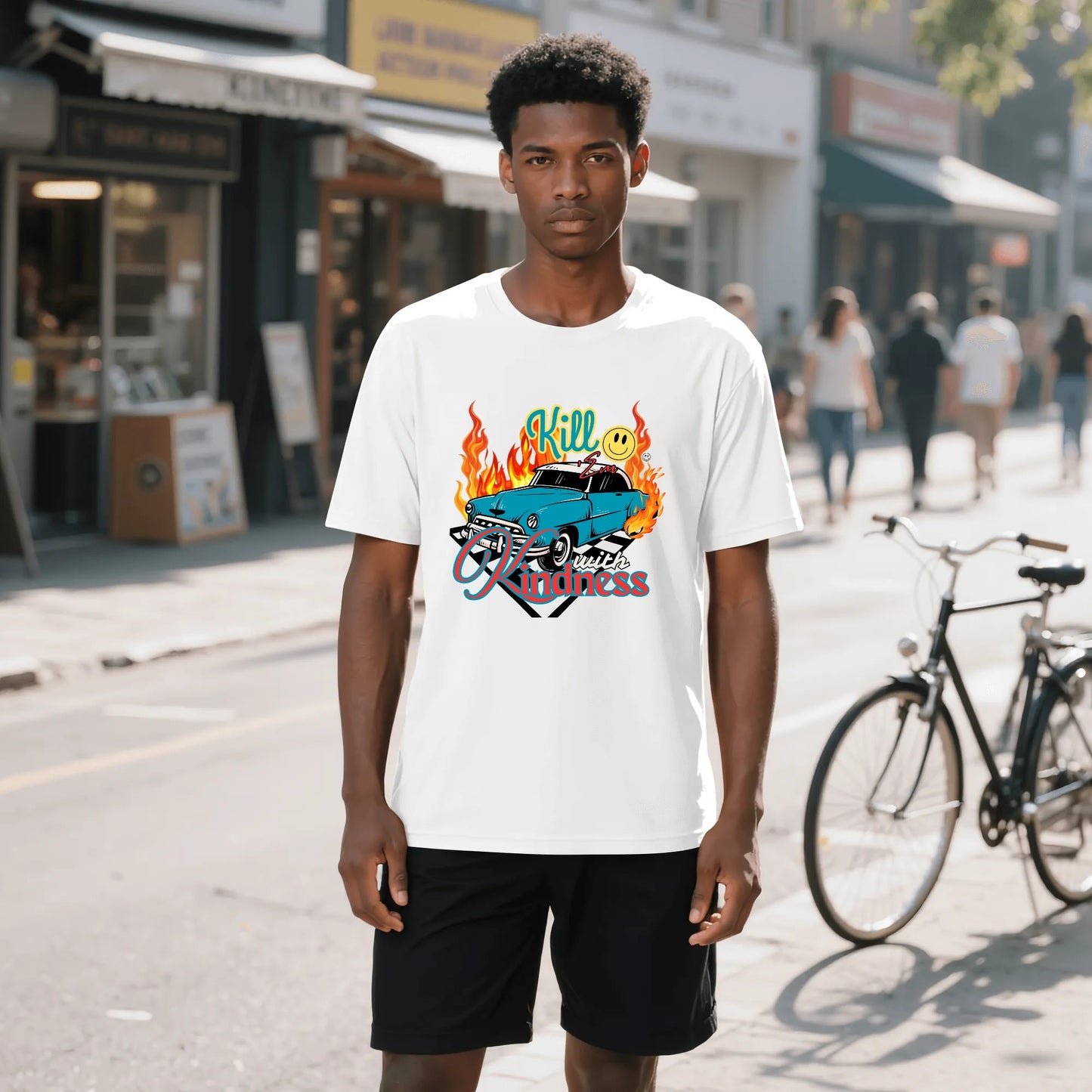 "Kill 'Em with Kindness" Unisex Graphic Tee
