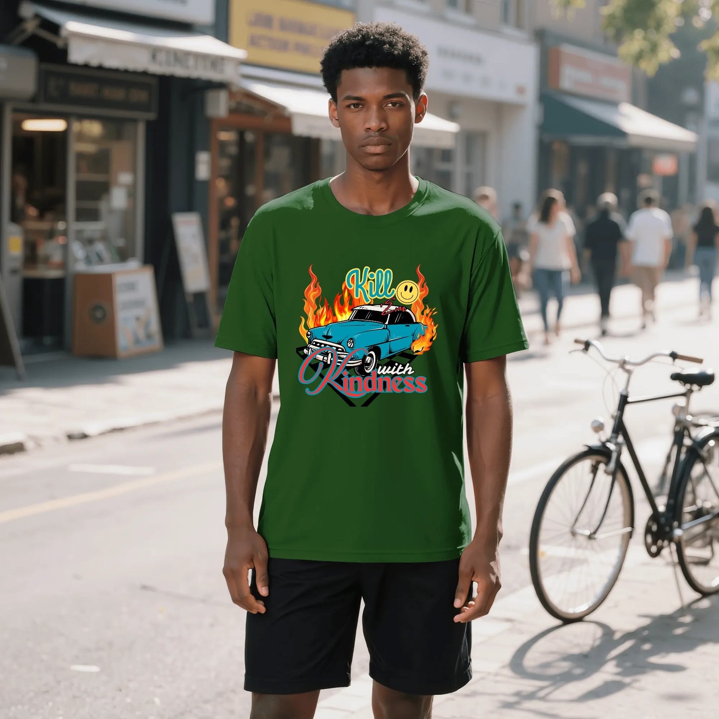 "Kill 'Em with Kindness" Unisex Graphic Tee