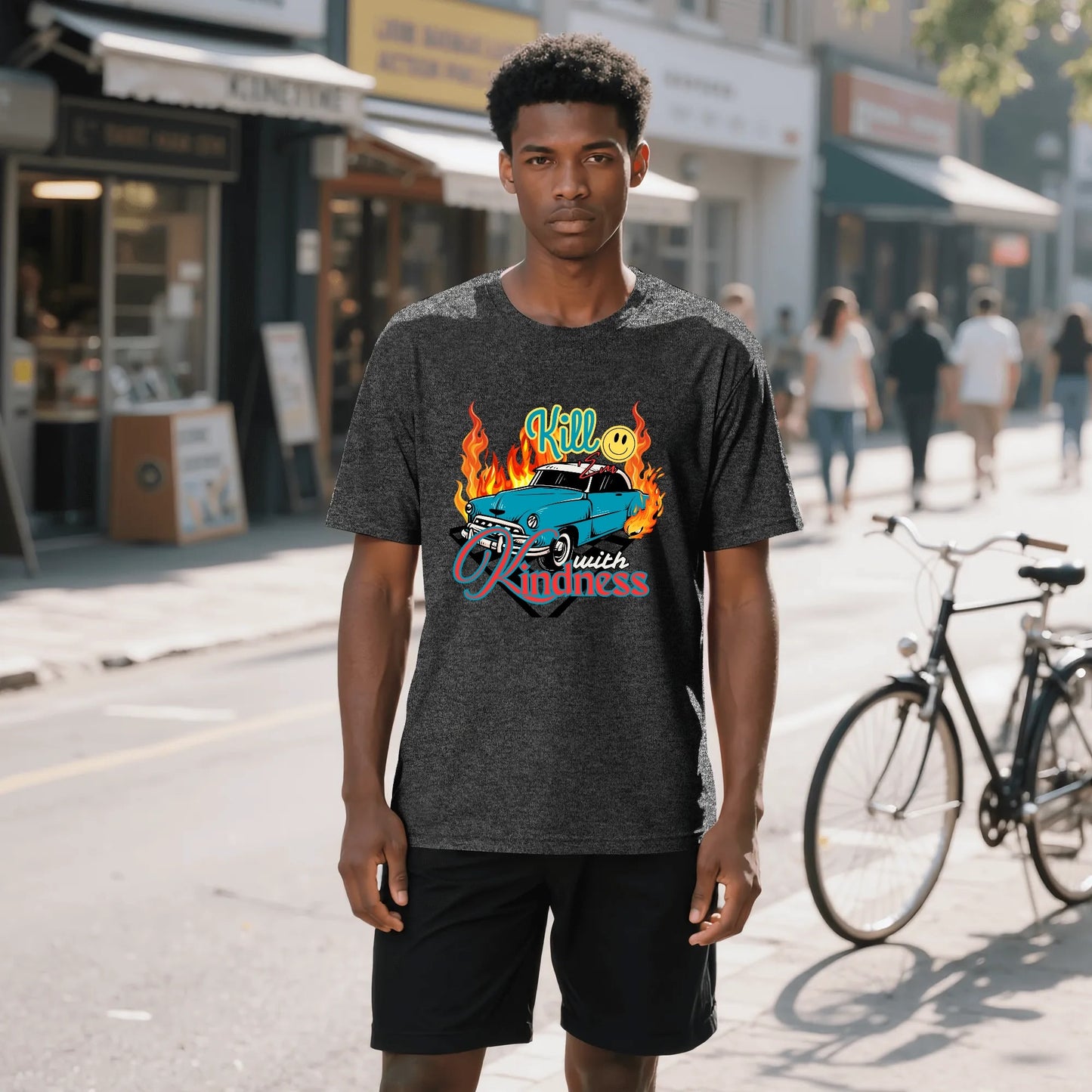 "Kill 'Em with Kindness" Unisex Graphic Tee