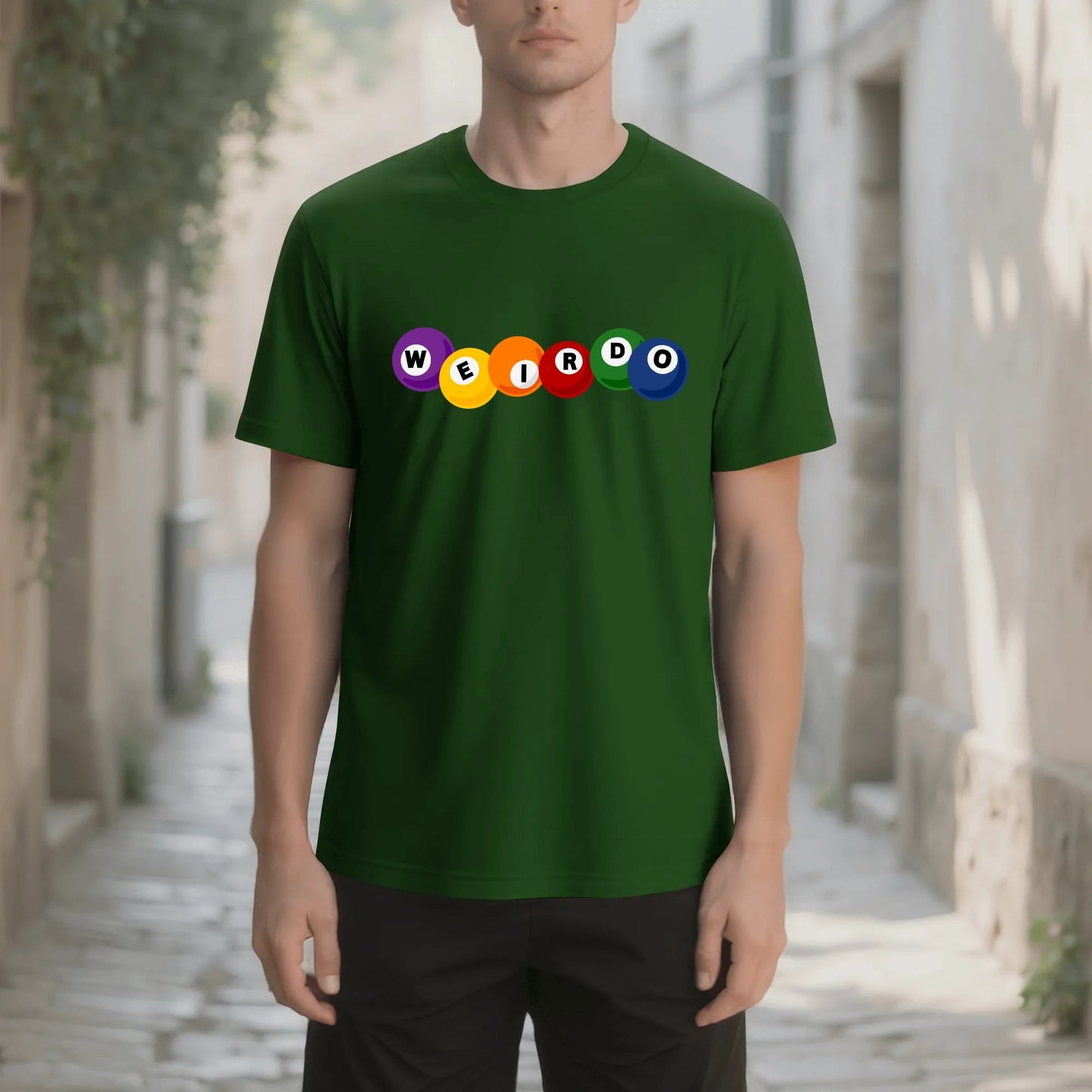 "WEIRDO" Graphic Tee