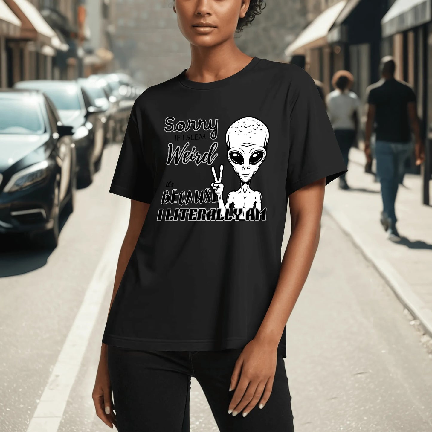 "Sorry If I Seem Weird" Graphic Tee