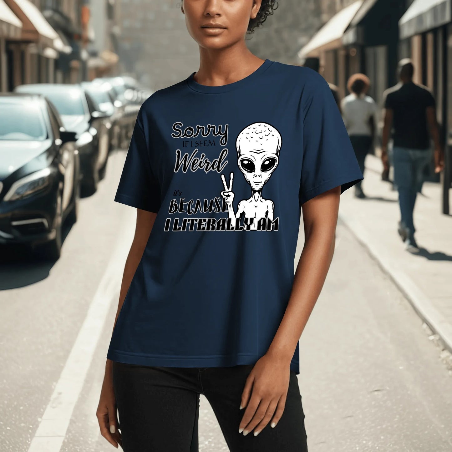 "Sorry If I Seem Weird" Graphic Tee