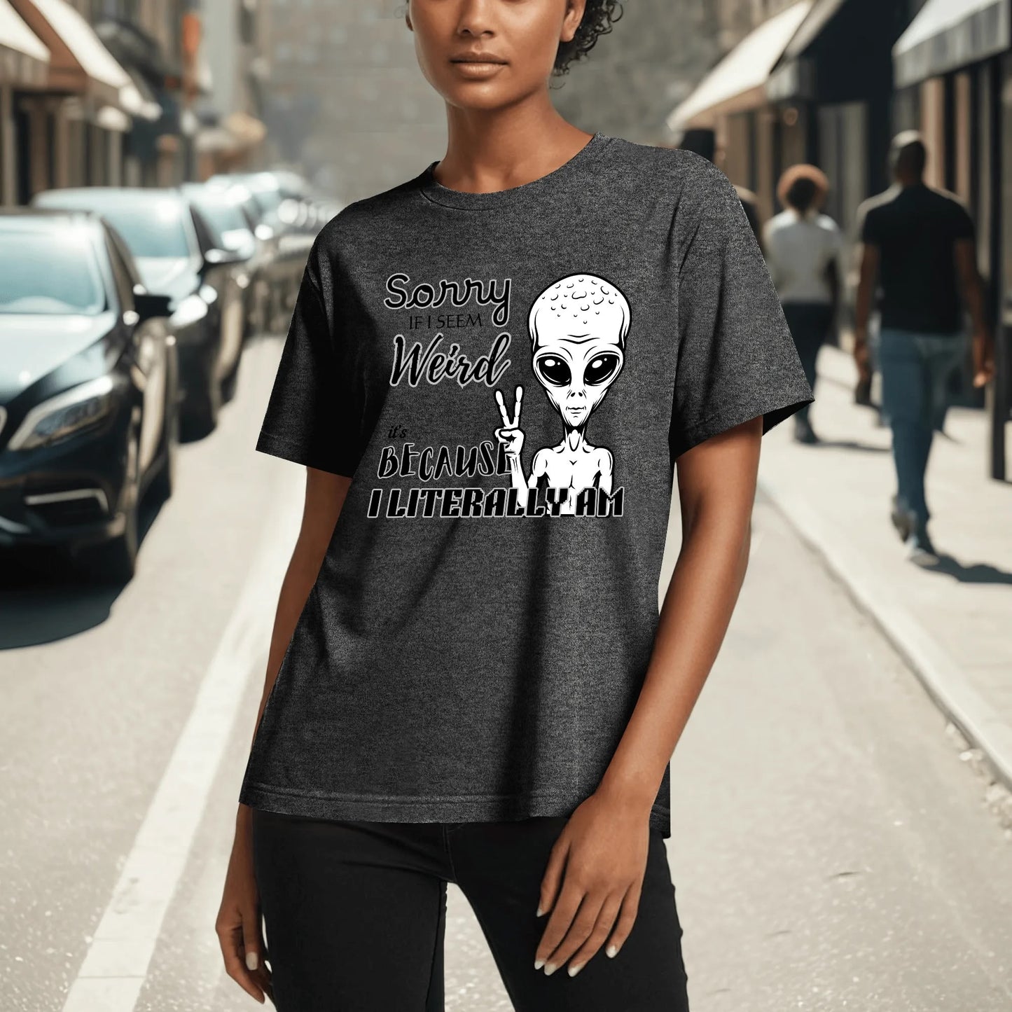 "Sorry If I Seem Weird" Graphic Tee