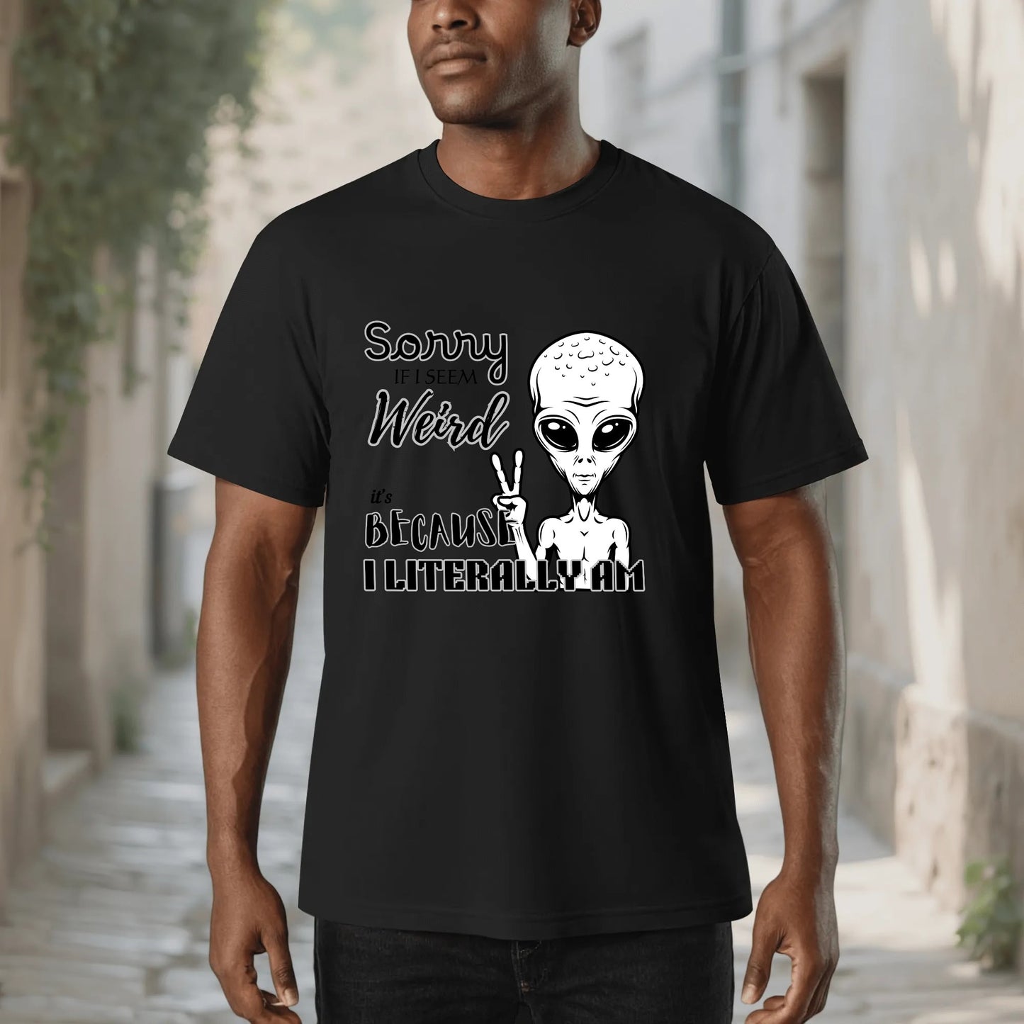 "Sorry If I Seem Weird" Graphic Tee